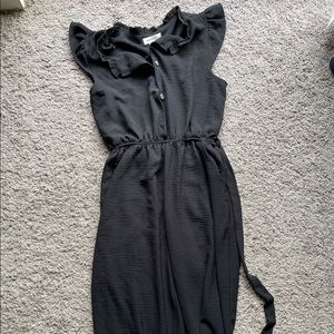 Monteau black jumpsuit